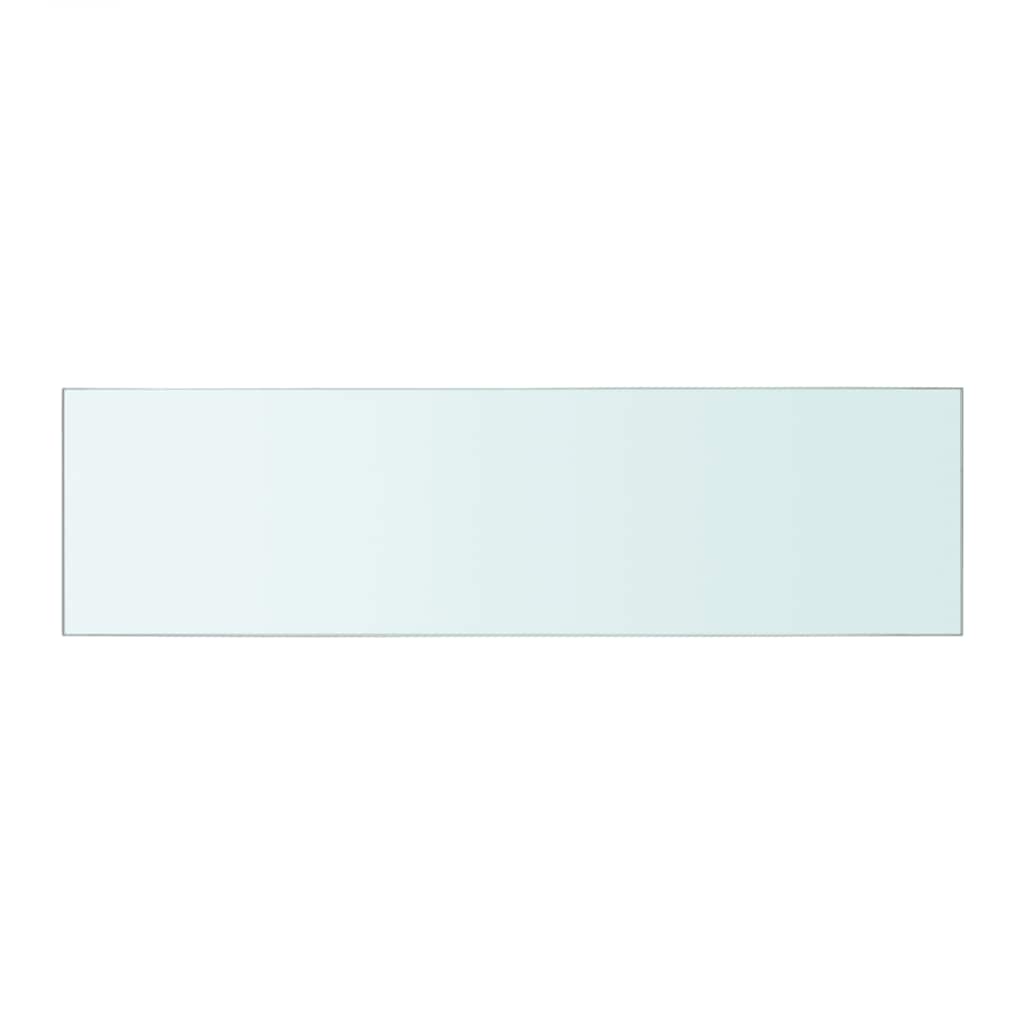 Schappen 2 st 50x12 cm glas transparant is nu te koop bij PeponiXL, paradijselijk wonen!