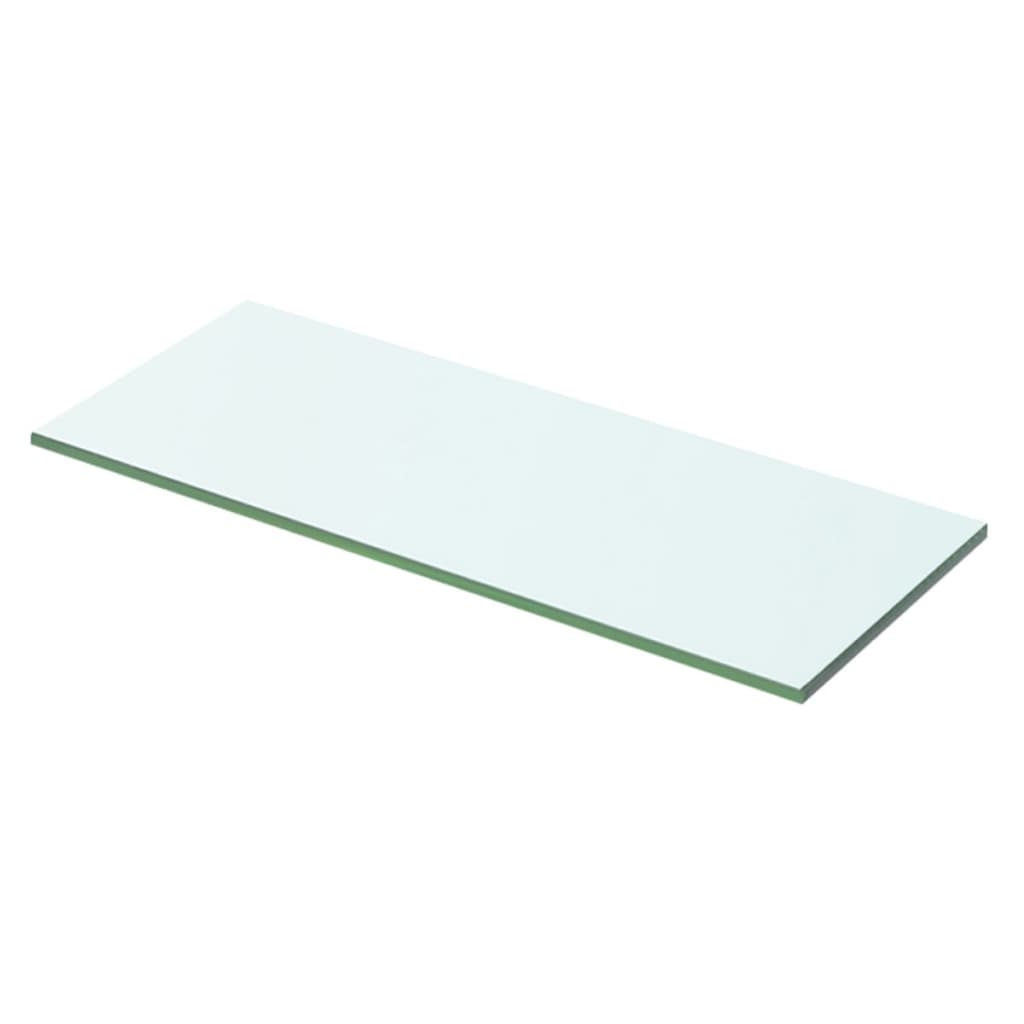 Schappen 2 st 50x15 cm glas transparant is nu te koop bij PeponiXL, paradijselijk wonen!