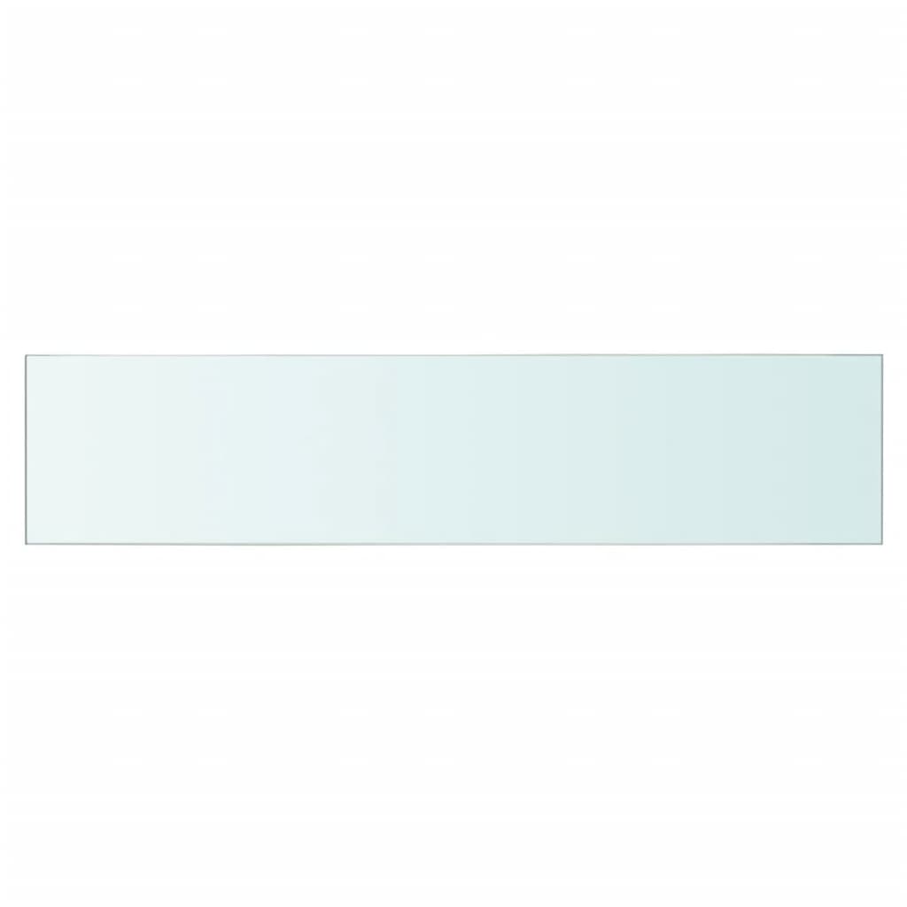 Schappen 2 st 60x12 cm glas transparant is nu te koop bij PeponiXL, paradijselijk wonen!
