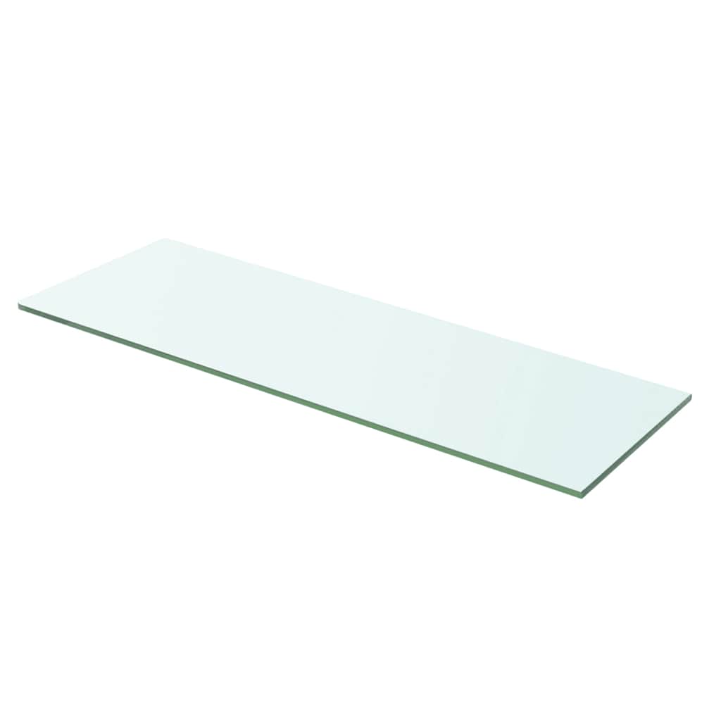 Schappen 2 st 60x15 cm glas transparant is nu te koop bij PeponiXL, paradijselijk wonen!