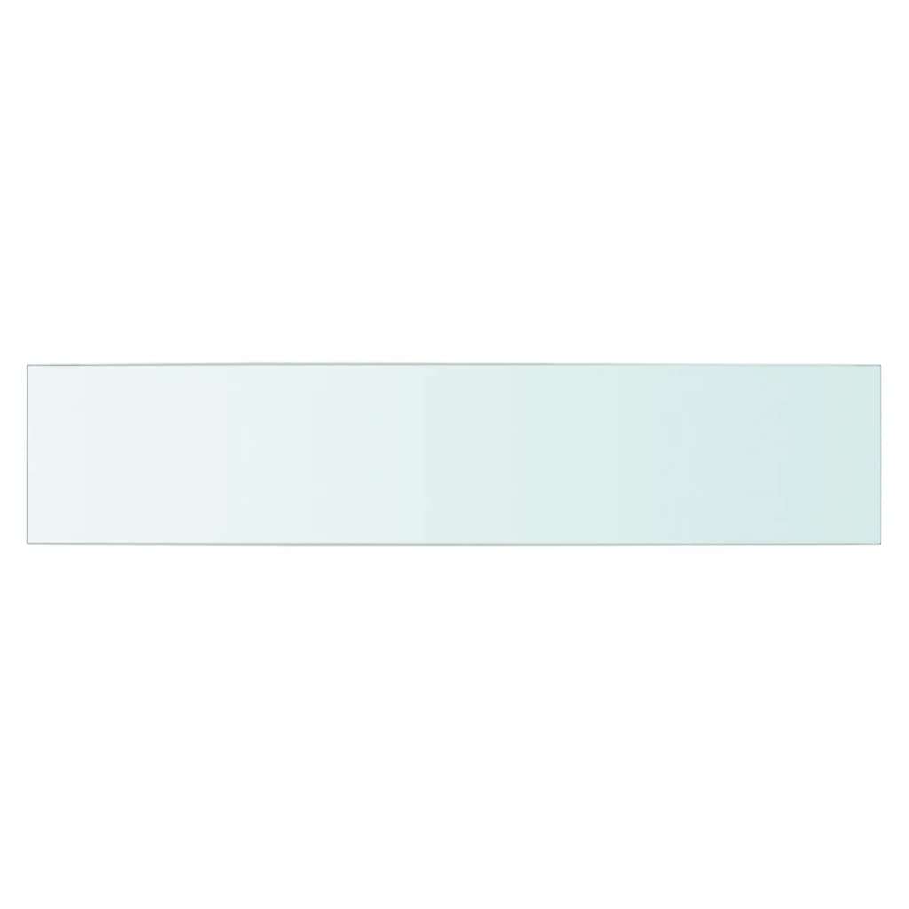 Schappen 2 st 70x15 cm glas transparant is nu te koop bij PeponiXL, paradijselijk wonen!