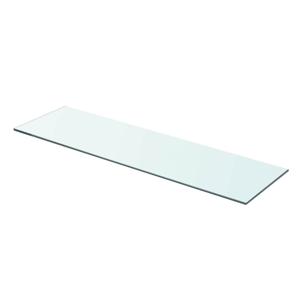Schappen 2 st 70x20 cm glas transparant is nu te koop bij PeponiXL, paradijselijk wonen!