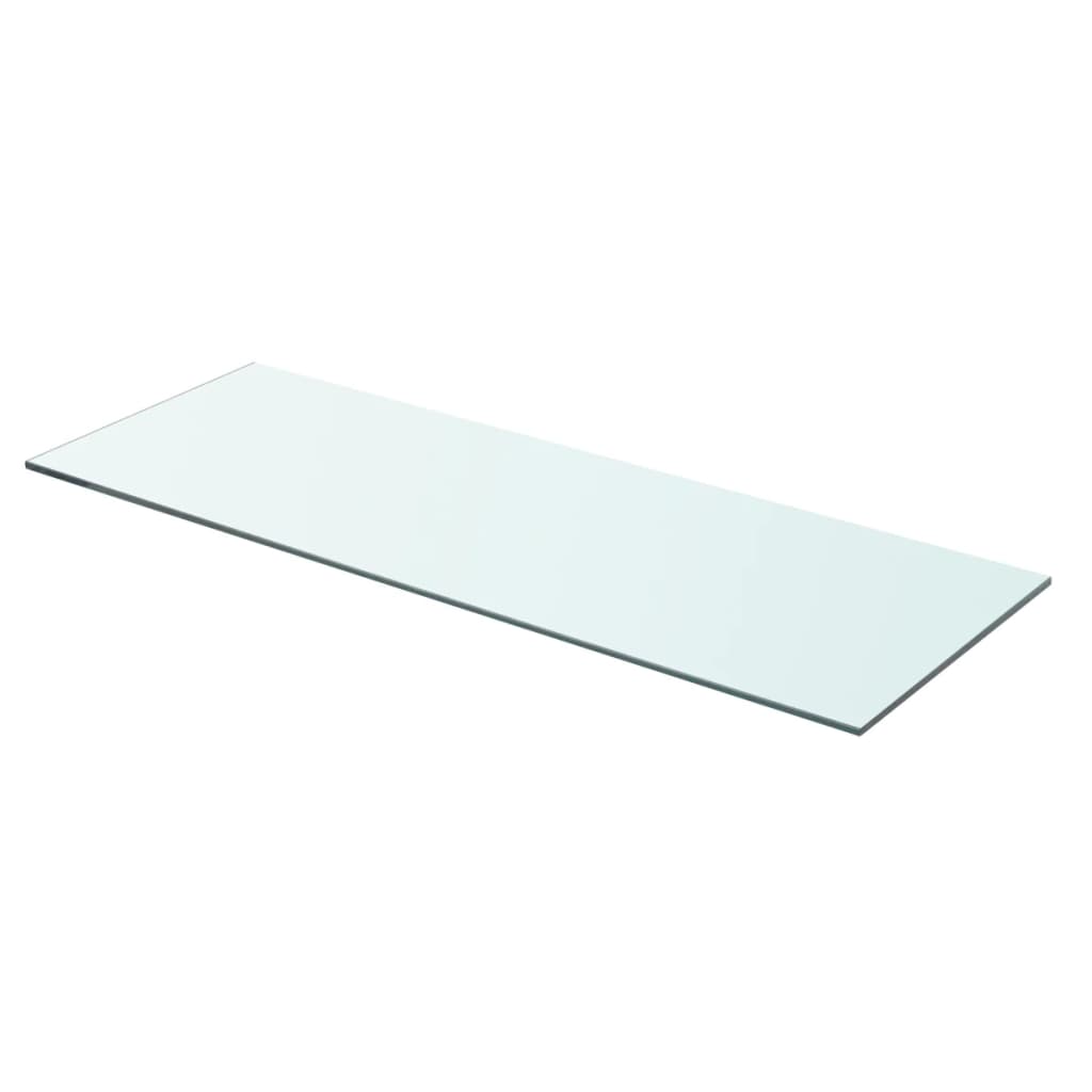 Schappen 2 st 70x25 cm glas transparant is nu te koop bij PeponiXL, paradijselijk wonen!