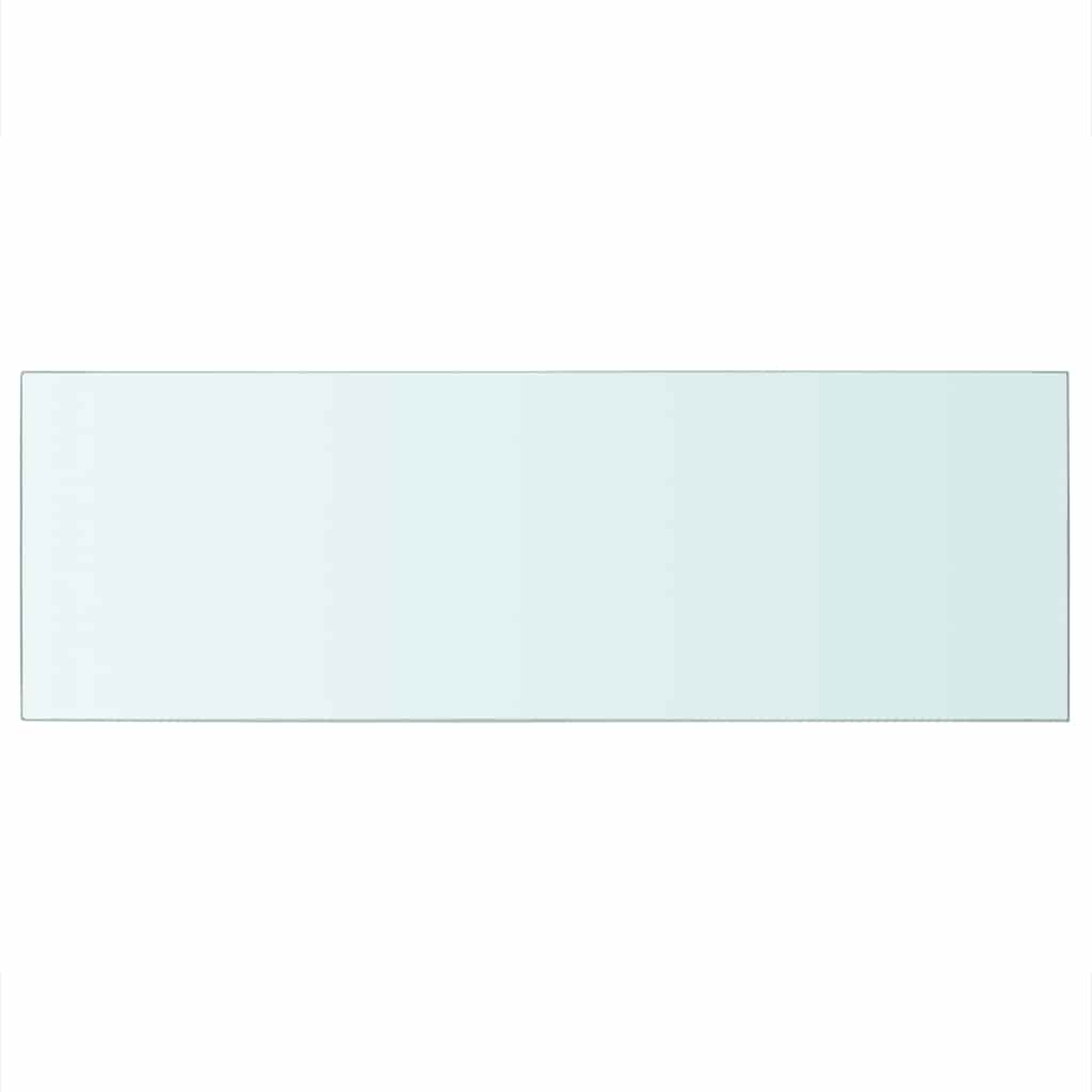 Schappen 2 st 70x25 cm glas transparant is nu te koop bij PeponiXL, paradijselijk wonen!