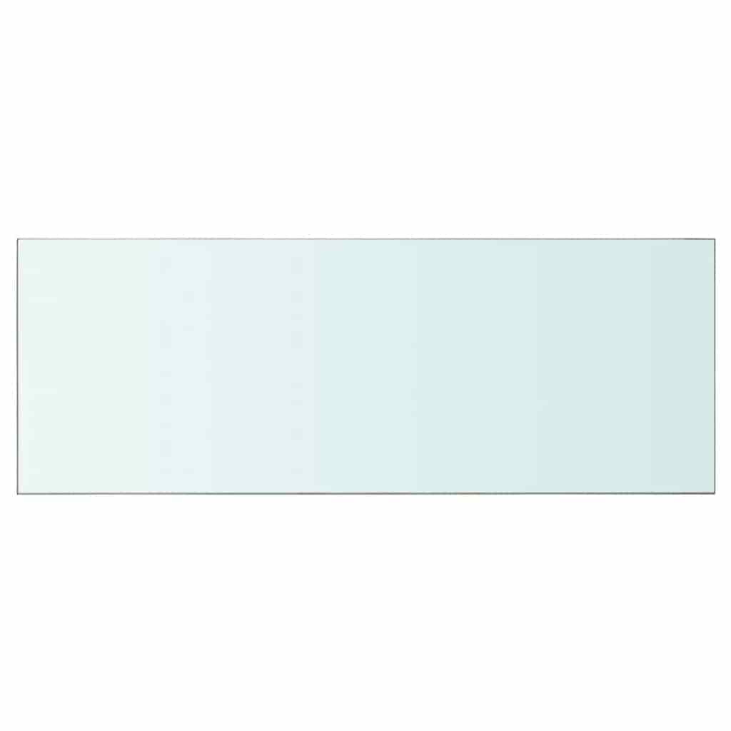 Schappen 2 st 80x30 cm glas transparant is nu te koop bij PeponiXL, paradijselijk wonen!