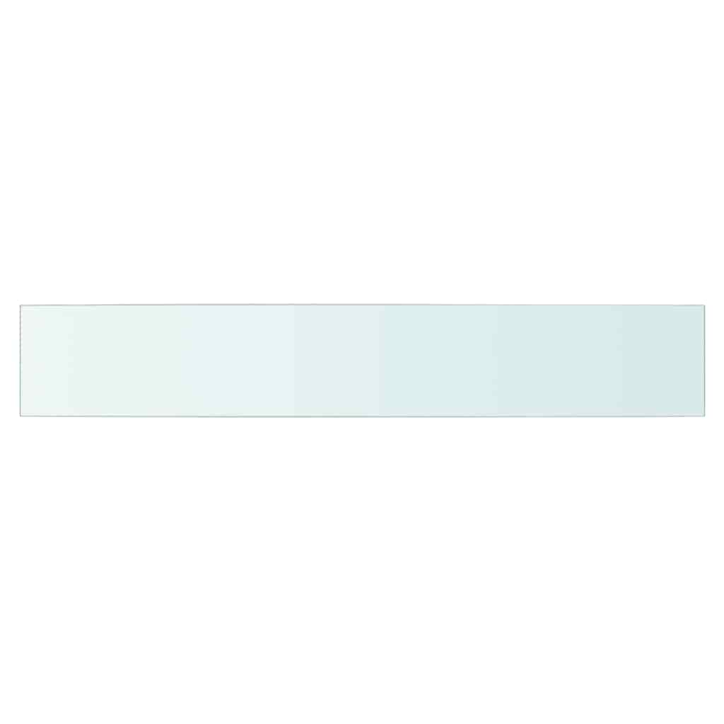 Schappen 2 st 90x15 cm glas transparant is nu te koop bij PeponiXL, paradijselijk wonen!