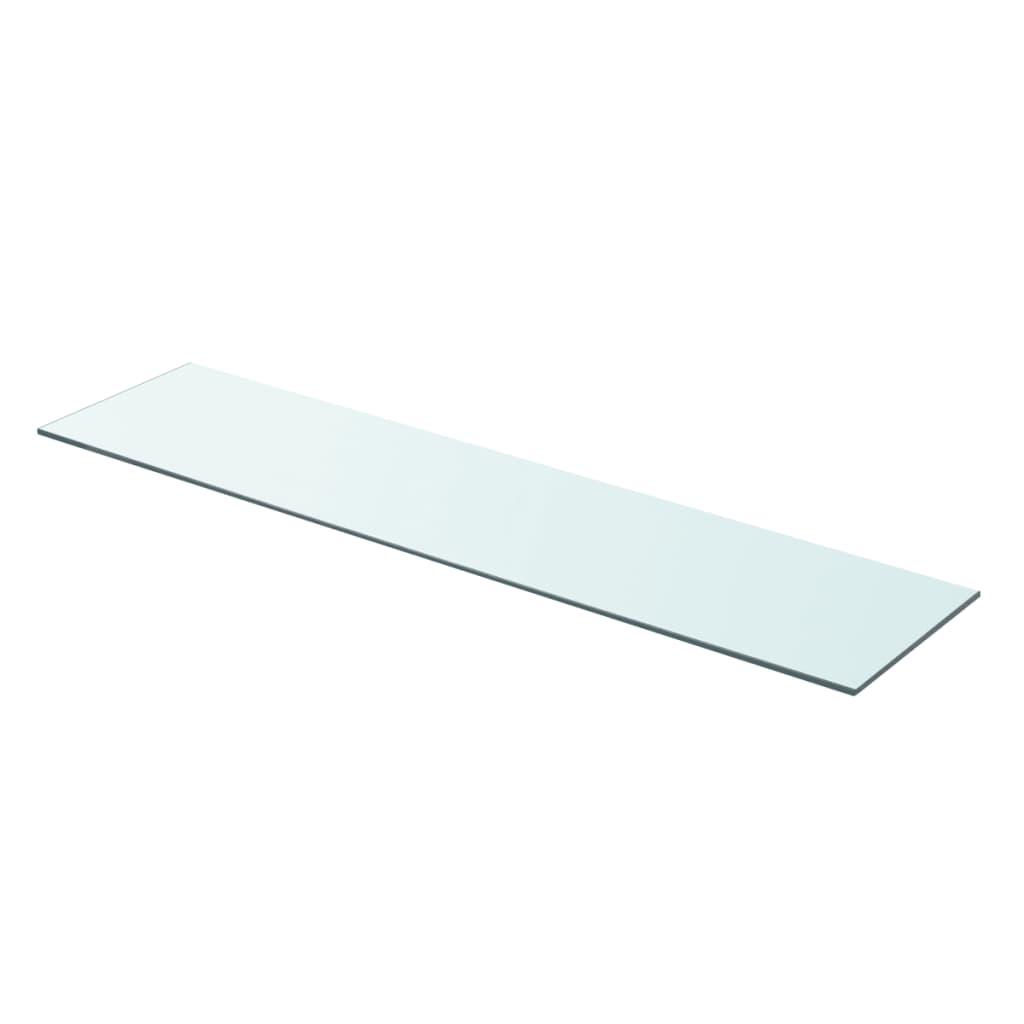 Schappen 2 st 90x20 cm glas transparant is nu te koop bij PeponiXL, paradijselijk wonen!