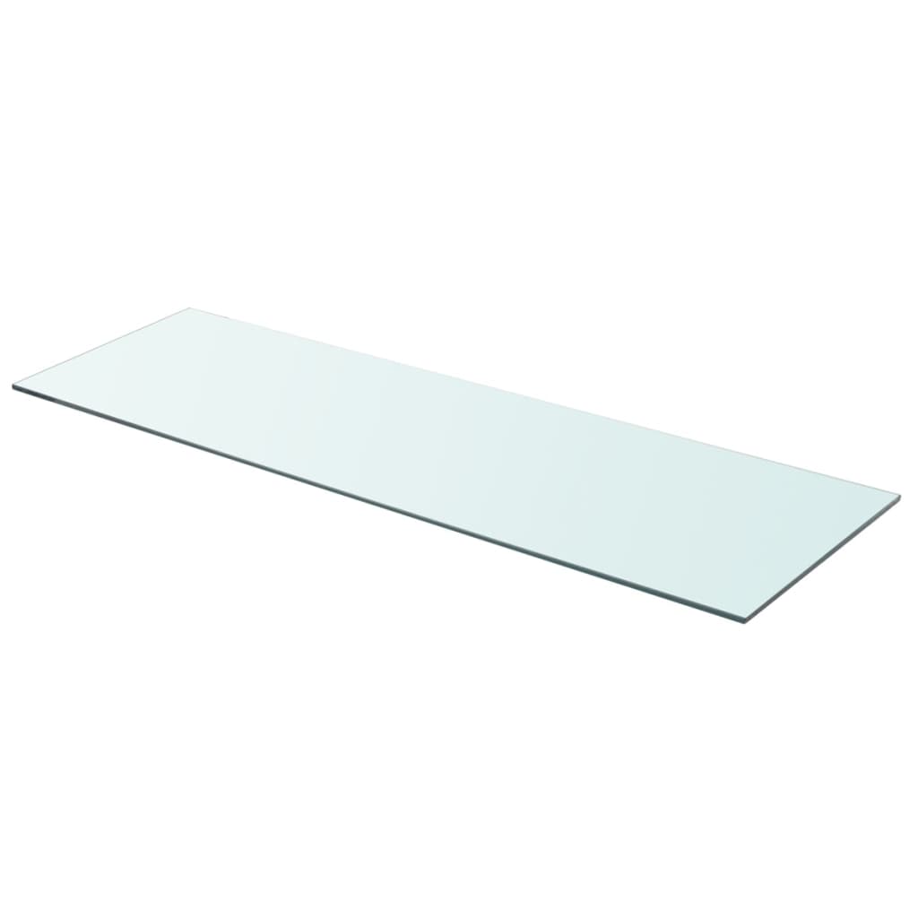 Schappen 2 st 90x30 cm glas transparant is nu te koop bij PeponiXL, paradijselijk wonen!