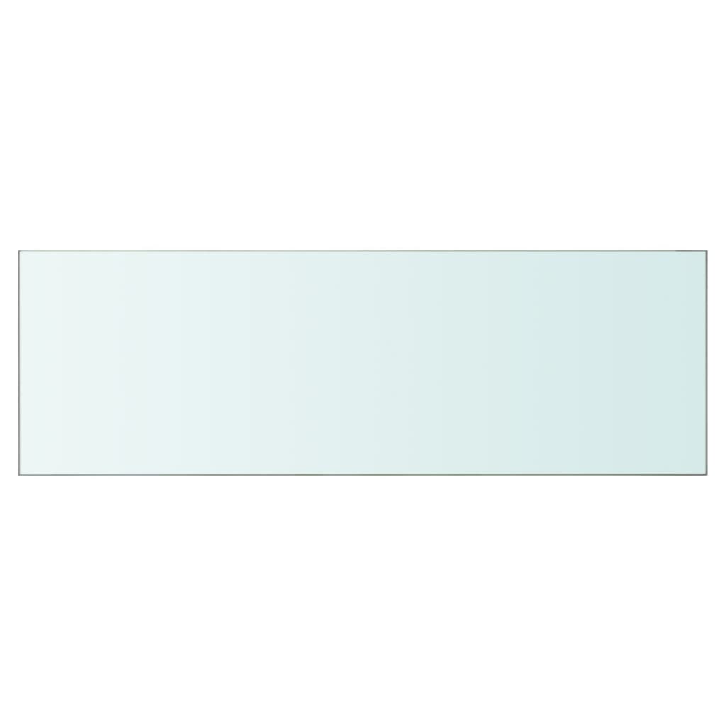 Schappen 2 st 90x30 cm glas transparant is nu te koop bij PeponiXL, paradijselijk wonen!