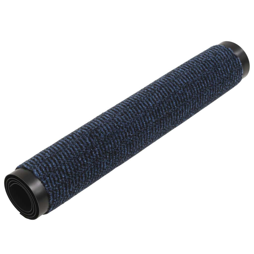 Droogloopmatten 2 st rechthoekig getuft 90x150 cm blauw is nu te koop bij PeponiXL, paradijselijk wonen!