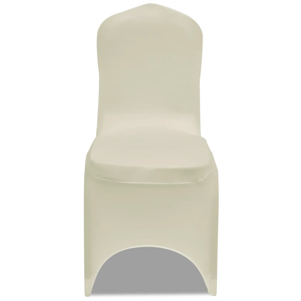 Stoelhoezen stretch 18 st crème is nu te koop bij PeponiXL, paradijselijk wonen!