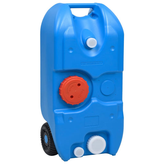Watertank op wielen 40 L blauw is nu te koop bij PeponiXL, paradijselijk wonen!