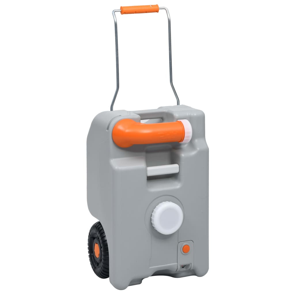 Watertank op wielen 25 L grijs is nu te koop bij PeponiXL, paradijselijk wonen!