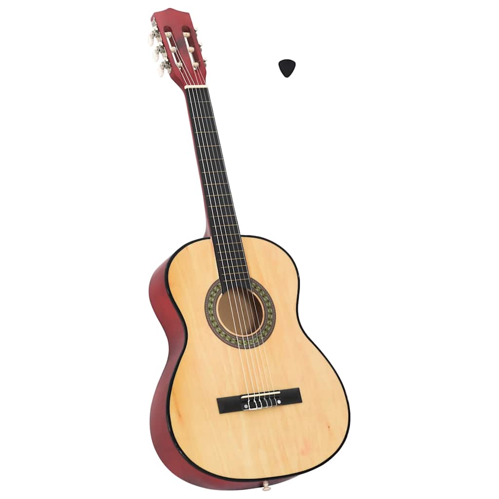 Gitaar klassiek beginner en kinderen 3/4 36" lindenhout is nu te koop bij PeponiXL, paradijselijk wonen!