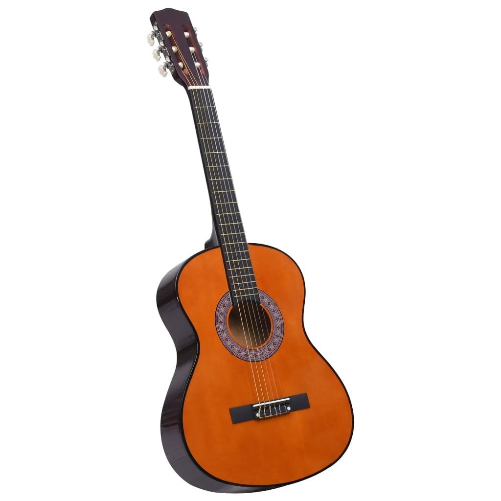 Gitaar klassiek beginner en kinderen 3/4 36" lindenhout is nu te koop bij PeponiXL, paradijselijk wonen!