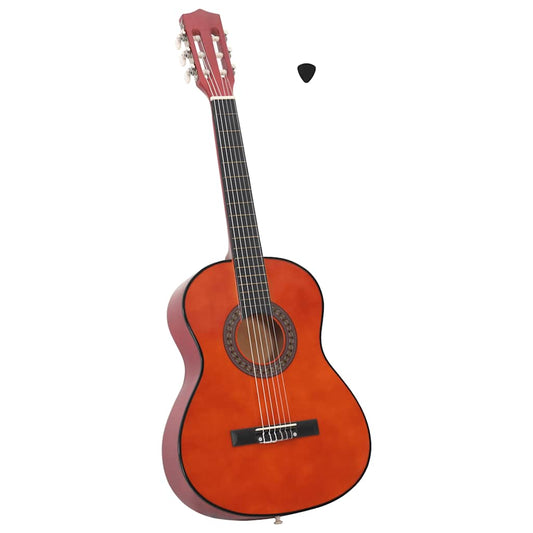 Gitaar klassiek beginner en kinderen 3/4 36" lindenhout is nu te koop bij PeponiXL, paradijselijk wonen!
