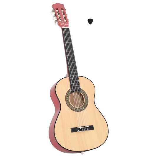 Gitaar klassiek beginner kinderen 1/2 34" lindenhout is nu te koop bij PeponiXL, paradijselijk wonen!