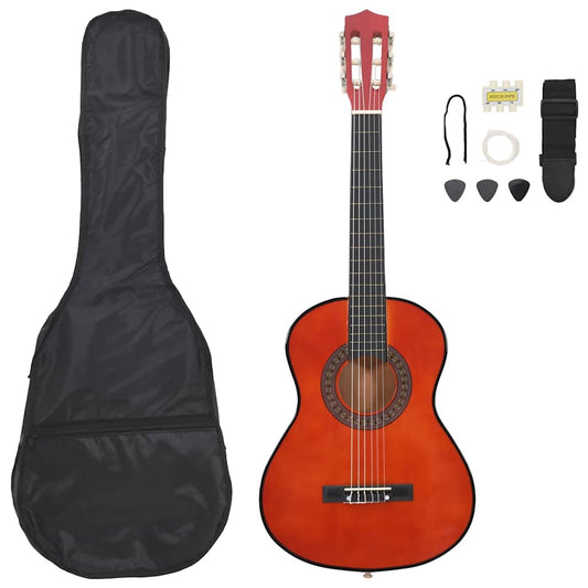 8-delige Gitaarset klassiek beginner 1/2 34" is nu te koop bij PeponiXL, paradijselijk wonen!