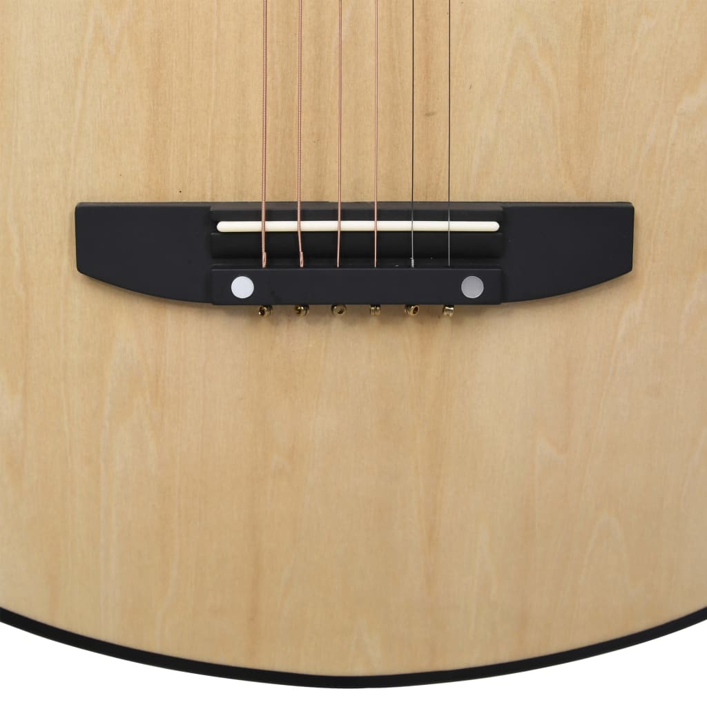 Gitaar cutaway met 6 snaren western akoestisch 38" lindenhout is nu te koop bij PeponiXL, paradijselijk wonen!