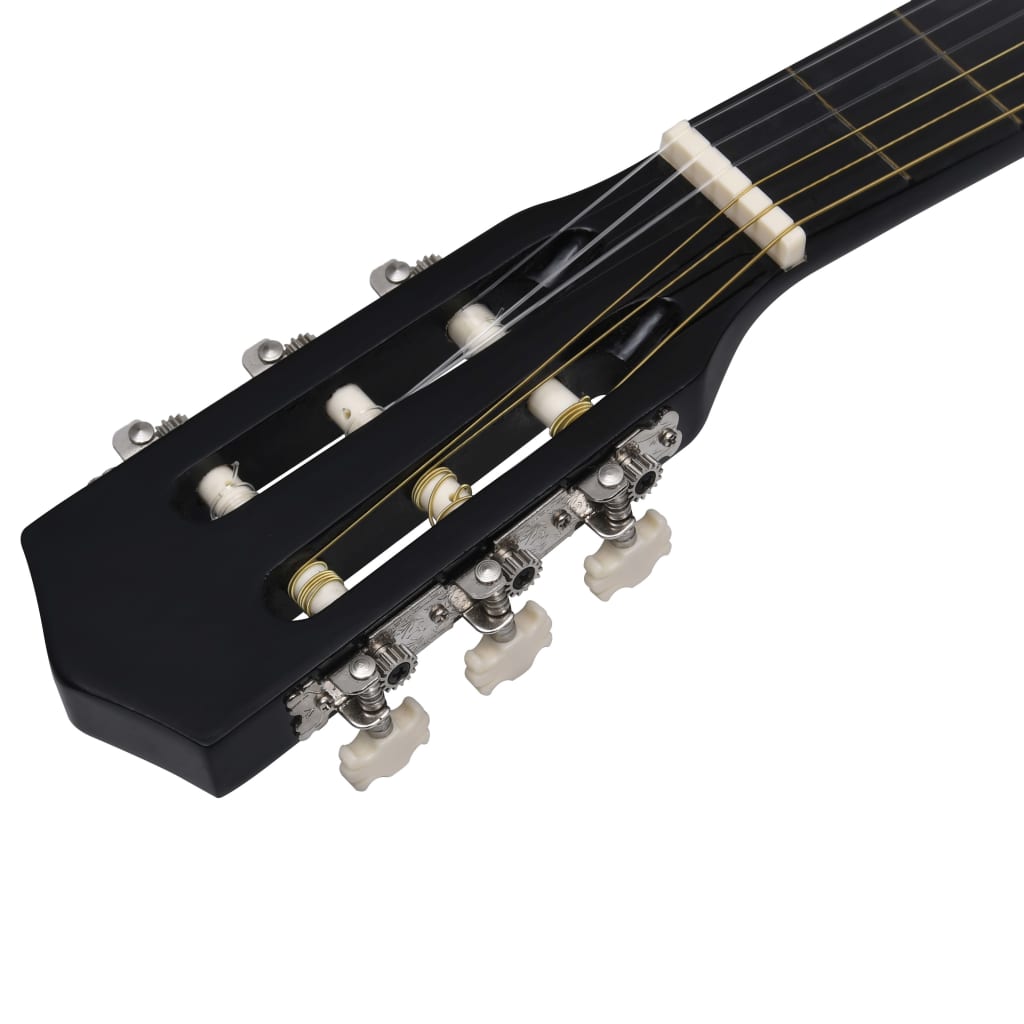 Gitaar cutaway met 6 snaren western klassiek 38" zwart is nu te koop bij PeponiXL, paradijselijk wonen!