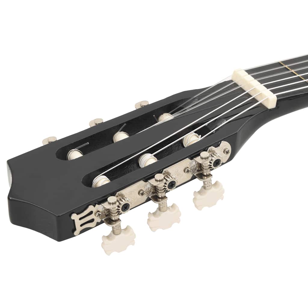 Gitaar cutaway met 6 snaren western klassiek 38" zwart is nu te koop bij PeponiXL, paradijselijk wonen!
