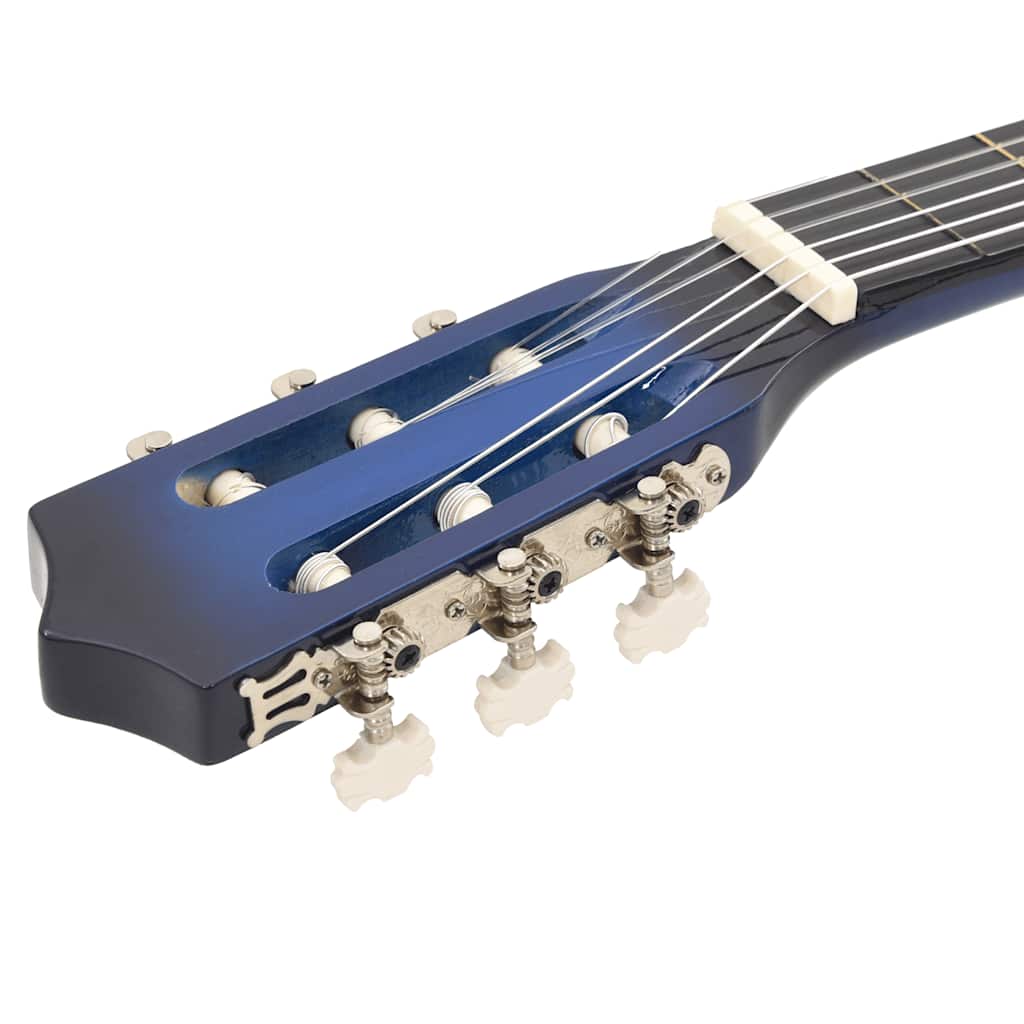 Gitaar cutaway met 6 snaren western klassiek 38" getint blauw is nu te koop bij PeponiXL, paradijselijk wonen!