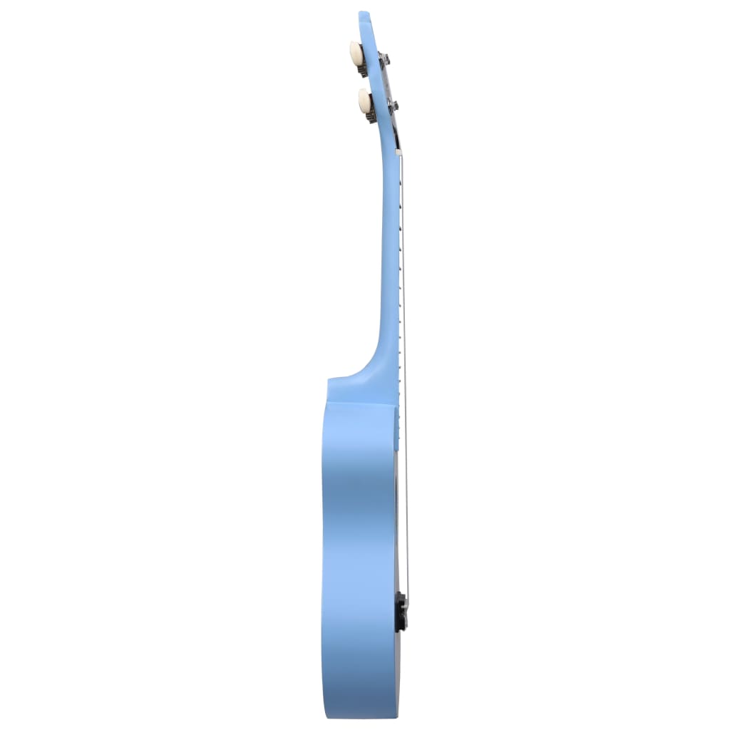 Ukuleleset met tas voor kinderen sopraan 21'' blauw is nu te koop bij PeponiXL, paradijselijk wonen!