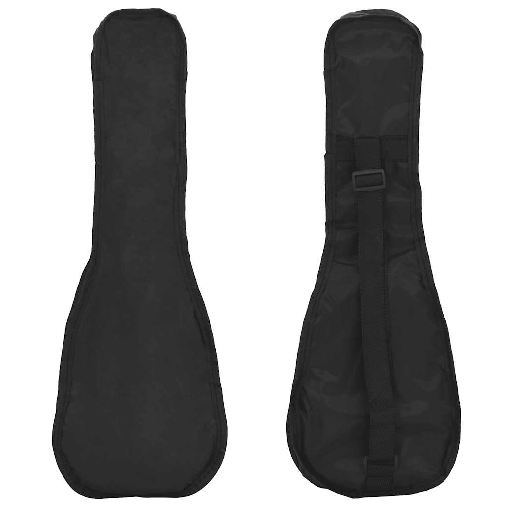 Ukuleleset met tas voor kinderen sopraan 23'' zwart is nu te koop bij PeponiXL, paradijselijk wonen!