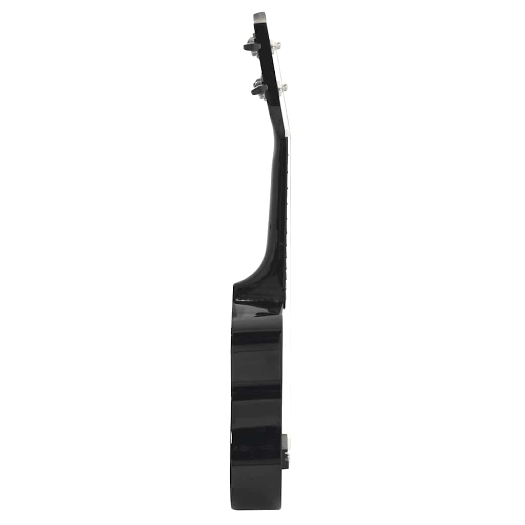 Ukuleleset met tas voor kinderen sopraan 23'' zwart is nu te koop bij PeponiXL, paradijselijk wonen!