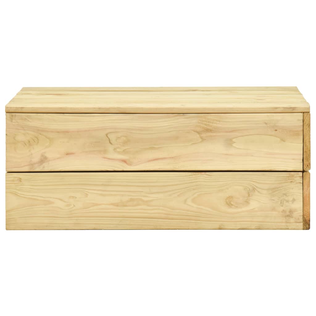 2-delige Loungeset geïmpregneerd grenenhout is nu te koop bij PeponiXL, paradijselijk wonen!