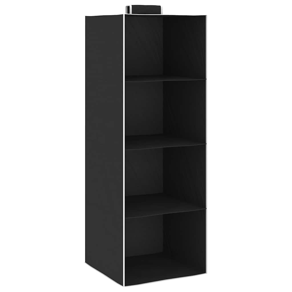 Kledingorganisers hangend 2 st met 4 schappen stof is nu te koop bij PeponiXL, paradijselijk wonen!