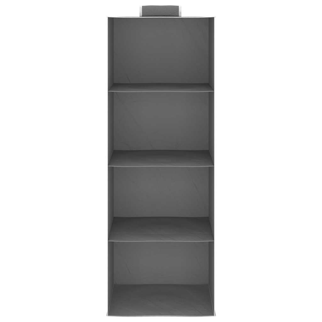 Kledingorganisers hangend 2 st met 4 schappen stof is nu te koop bij PeponiXL, paradijselijk wonen!