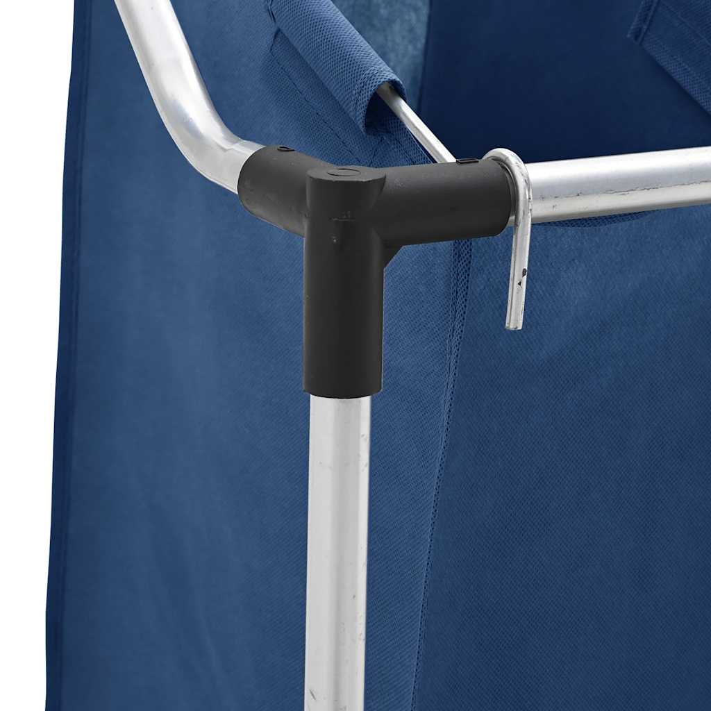 Wassorteerder met 3 zakken staal blauw is nu te koop bij PeponiXL, paradijselijk wonen!