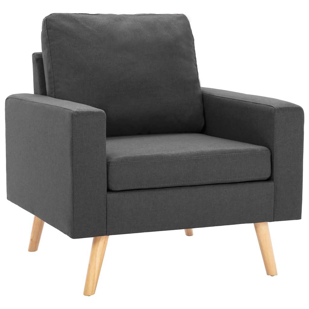 Fauteuil stof donkergrijs is nu te koop bij PeponiXL, paradijselijk wonen!