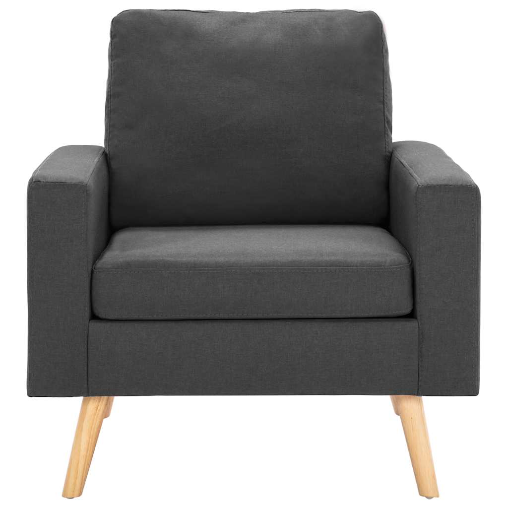 Fauteuil stof donkergrijs is nu te koop bij PeponiXL, paradijselijk wonen!