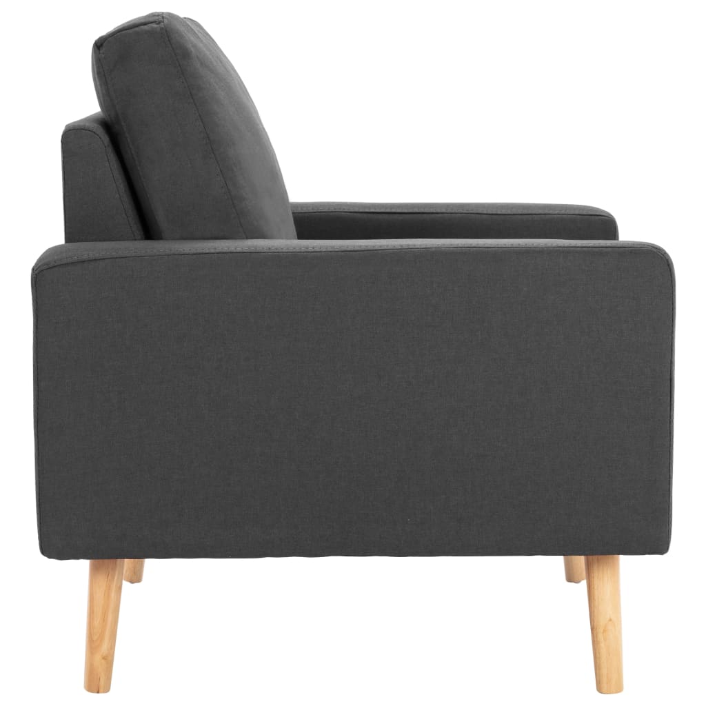 Fauteuil stof donkergrijs is nu te koop bij PeponiXL, paradijselijk wonen!