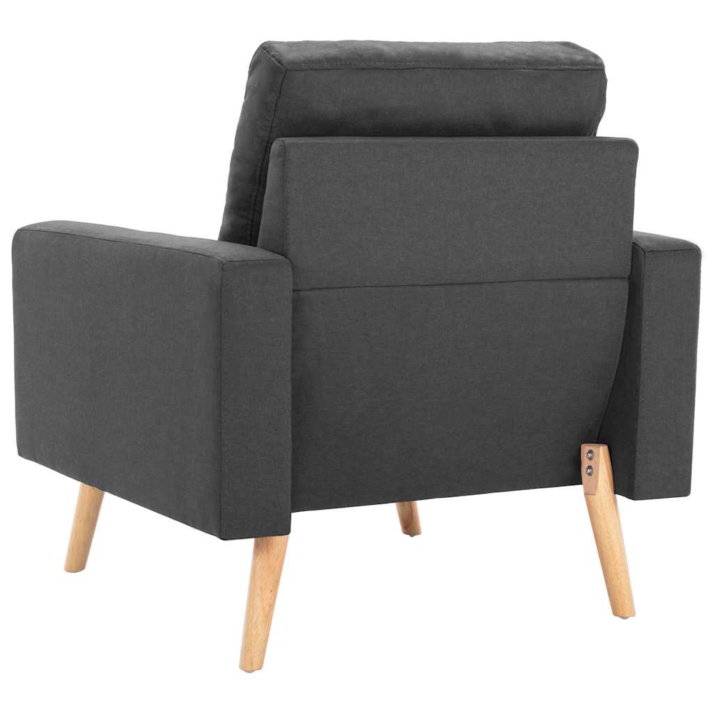 Fauteuil stof donkergrijs is nu te koop bij PeponiXL, paradijselijk wonen!