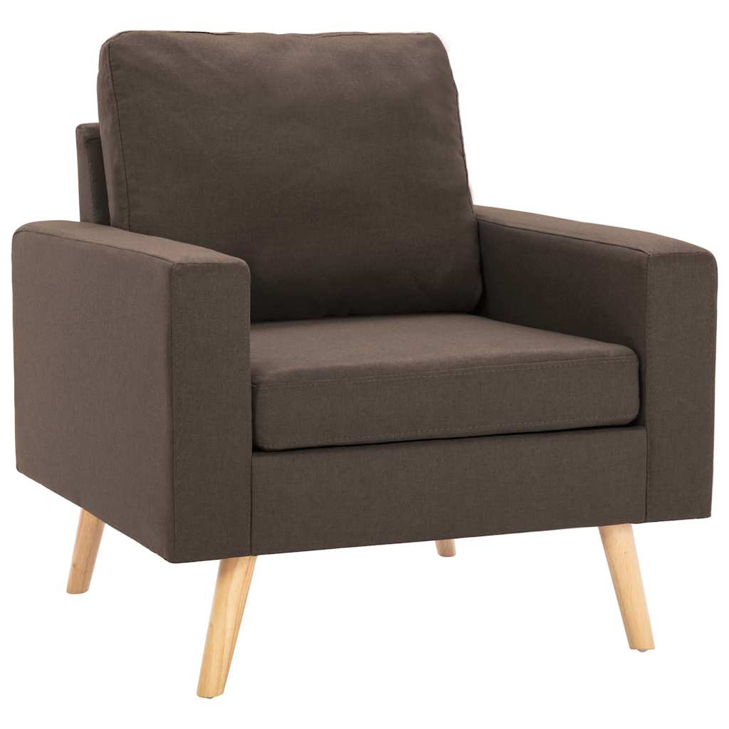 Fauteuil stof bruin is nu te koop bij PeponiXL, paradijselijk wonen!