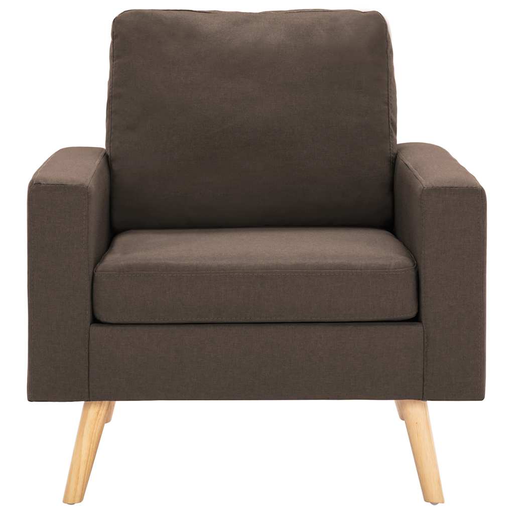 Fauteuil stof bruin is nu te koop bij PeponiXL, paradijselijk wonen!