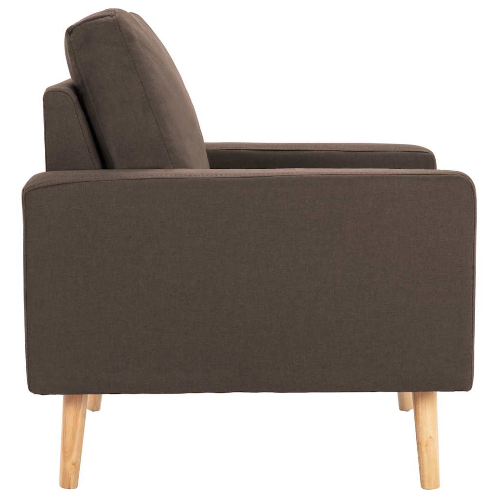 Fauteuil stof bruin is nu te koop bij PeponiXL, paradijselijk wonen!