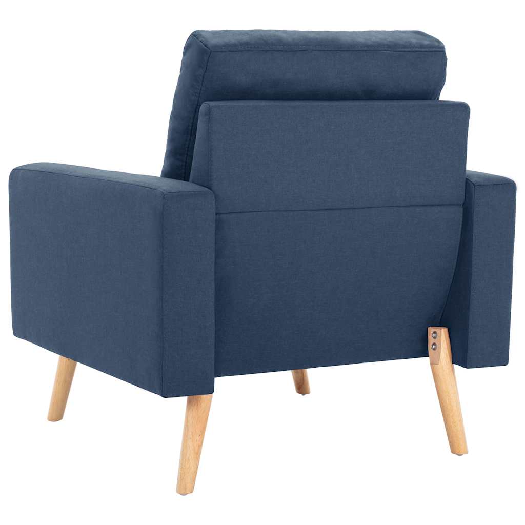 Fauteuil stof blauw is nu te koop bij PeponiXL, paradijselijk wonen!