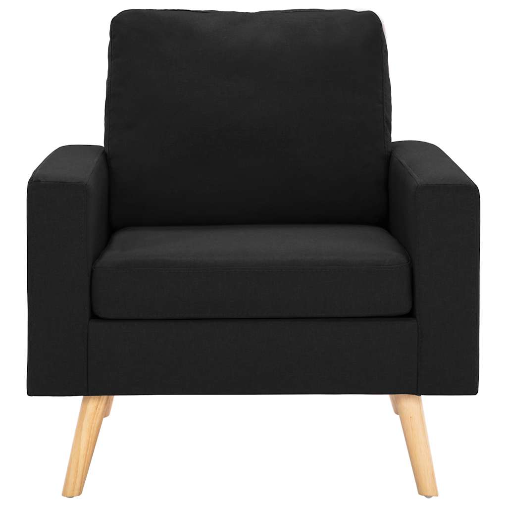Fauteuil stof zwart is nu te koop bij PeponiXL, paradijselijk wonen!