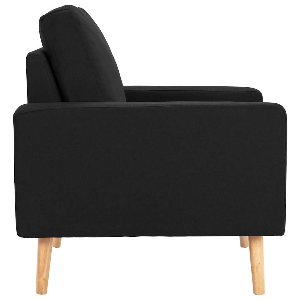 Fauteuil stof zwart is nu te koop bij PeponiXL, paradijselijk wonen!