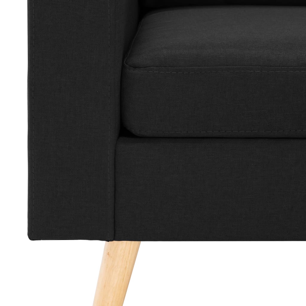 Fauteuil stof zwart is nu te koop bij PeponiXL, paradijselijk wonen!