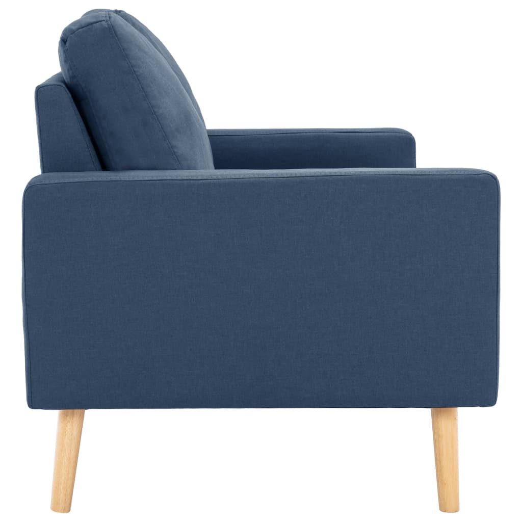 Tweezitsbank stof blauw is nu te koop bij PeponiXL, paradijselijk wonen!