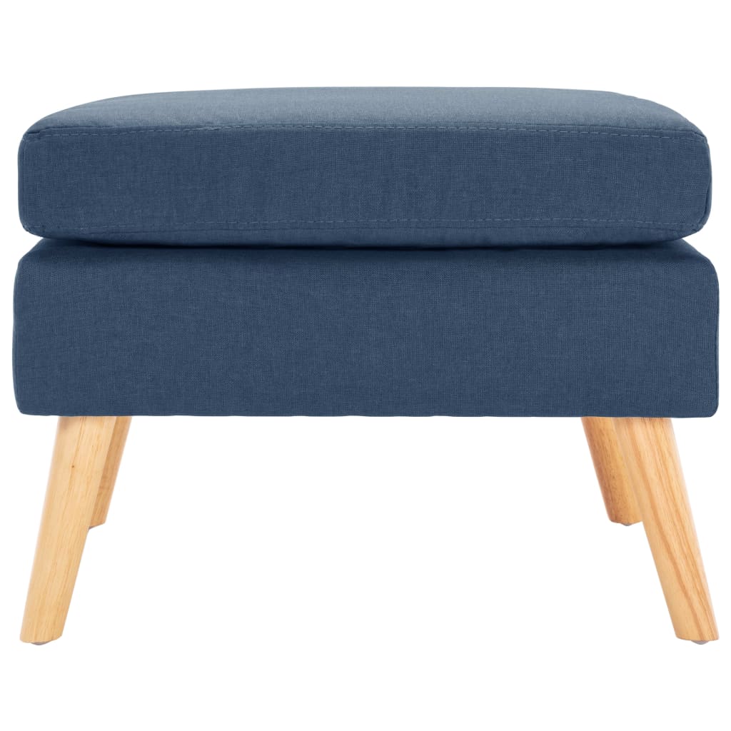 Voetenbank stof blauw is nu te koop bij PeponiXL, paradijselijk wonen!