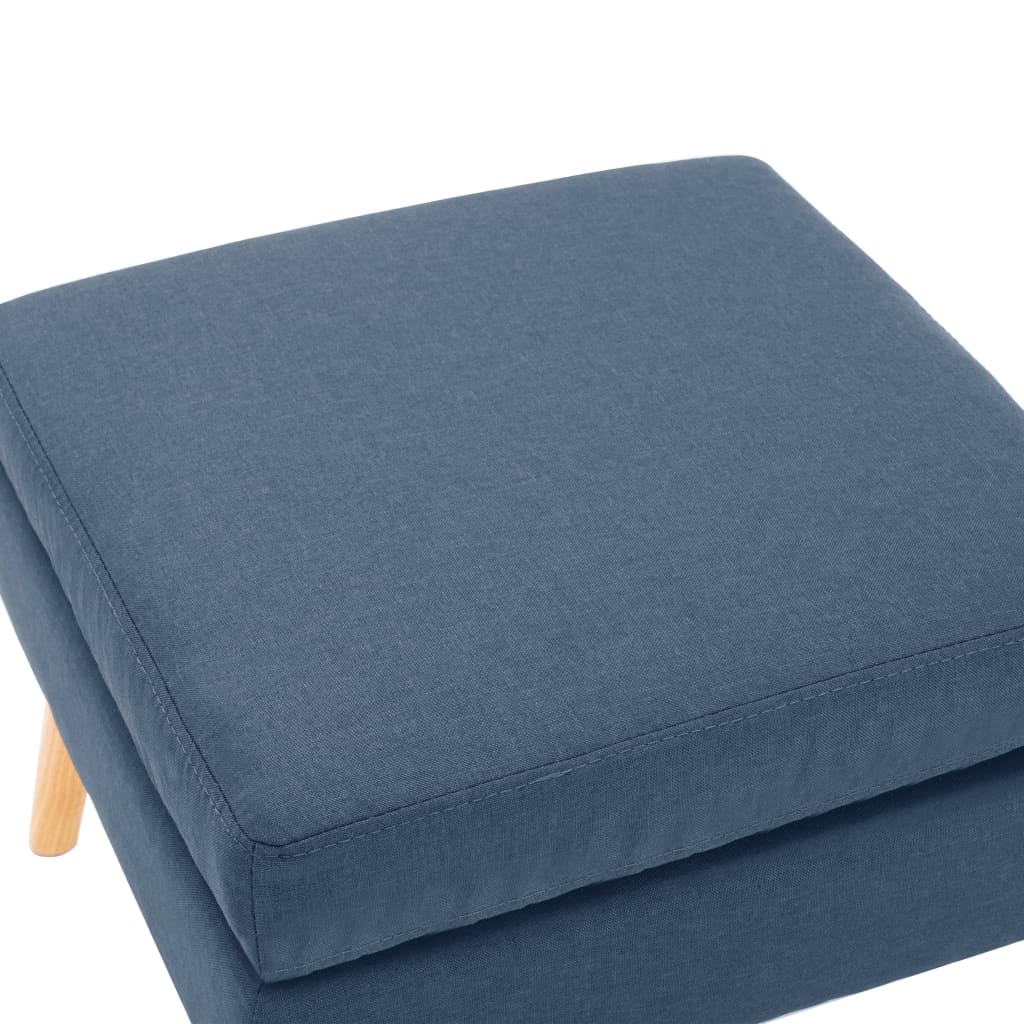 Voetenbank stof blauw is nu te koop bij PeponiXL, paradijselijk wonen!