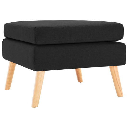 Voetenbank stof zwart is nu te koop bij PeponiXL, paradijselijk wonen!