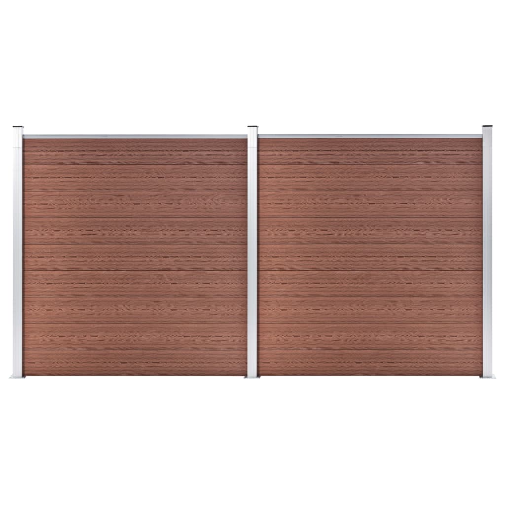 Schutting 353x186 cm HKC bruin is nu te koop bij PeponiXL, paradijselijk wonen!