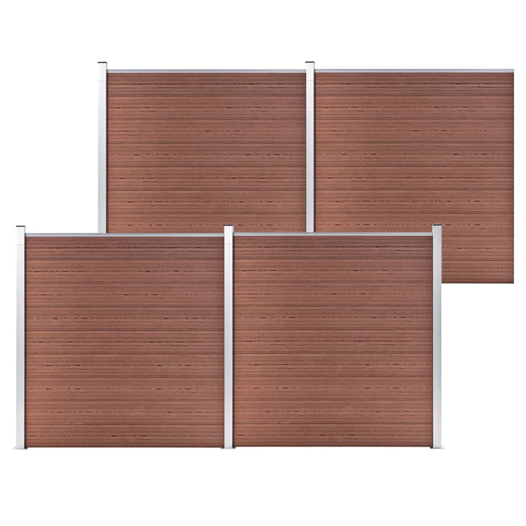 Schutting 699x186 cm HKC bruin is nu te koop bij PeponiXL, paradijselijk wonen!